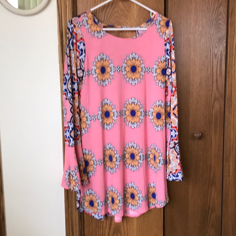 Floral print tunic
